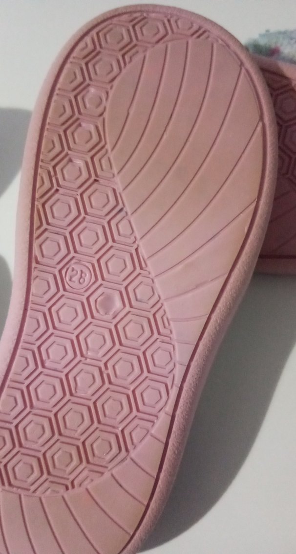 Kız cocuk Renkli Bağcıksız ev Ayakkabısı panduf - Görsel 5