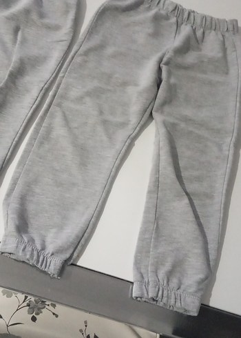 Gri Erkek Çocuk Rahat Kesim Eşofman Altı - Görsel 3