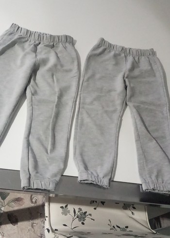 Gri Erkek Çocuk Rahat Kesim Eşofman Altı - Görsel 2