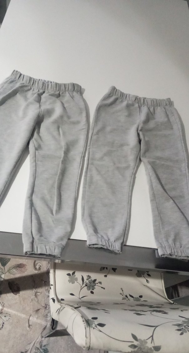 Gri Erkek Çocuk Rahat Kesim Eşofman Altı - Görsel 2