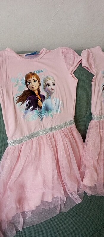 4 Yaş Beden Kız çocuk elbise frozen 