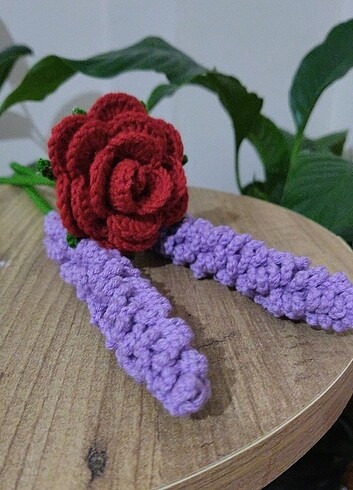 Beden Renk Amigurumi yapay çiçek