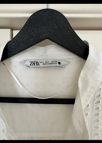 Kadın Beyaz Nakışlı Uzun Keten Elbise - Görsel 3