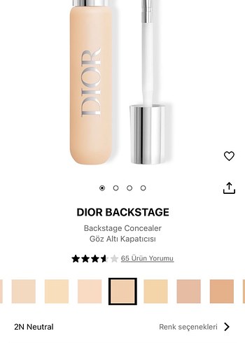 Dior Bej Kapatıcı ve Aydınlatıcı - Görsel 3