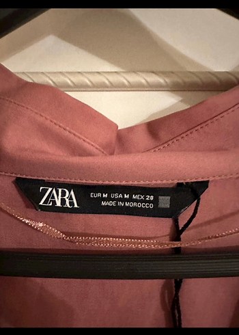 Pembe Salaş Düğmeli Uzun Kollu Gömlek - Görsel 2