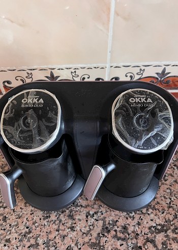 Okka Minio Duo Siyah Türk Kahvesi Makinesi