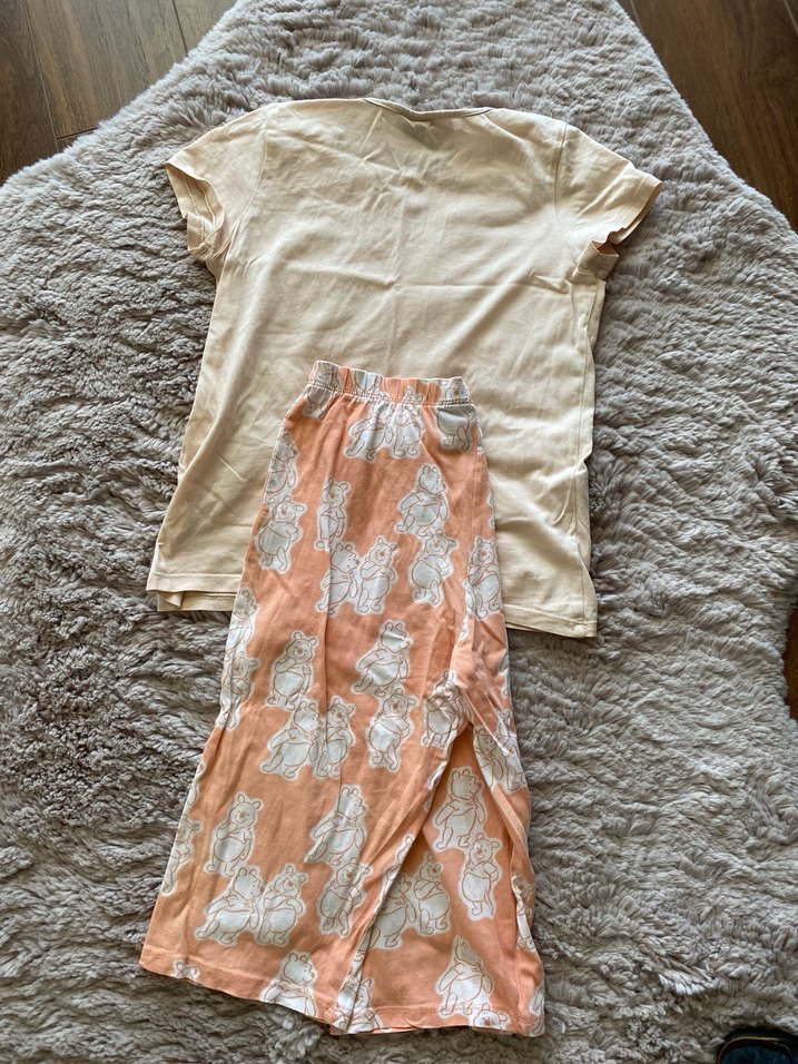 Kız çocuk kapri boy pijama takımı - Görsel 3