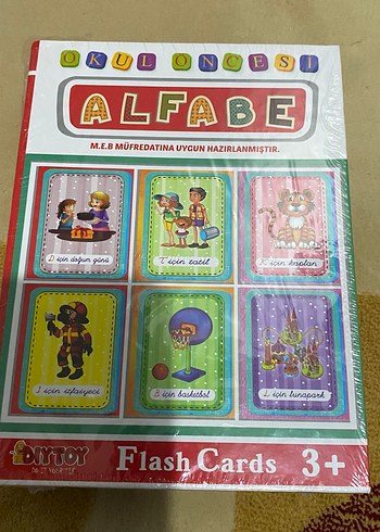 M.E.B Müfredatına Uygun Alfabe Flash Kartları - Görsel 3