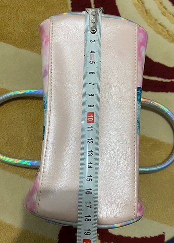 Pastel Renkli Frozen Temalı Çocuk Çantası - Görsel 4