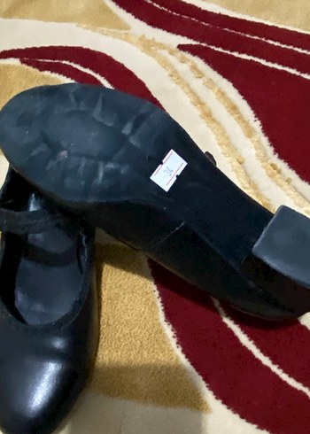 Siyah Tokalı Yüksek Topuklu Klasik Ayakkabı - Görsel 4