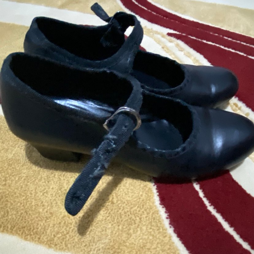 Siyah Tokalı Yüksek Topuklu Klasik Ayakkabı - Görsel 2