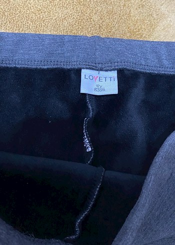Grikız çocuk  kadife dokulu Tayt Velcro Detaylı - Görsel 5