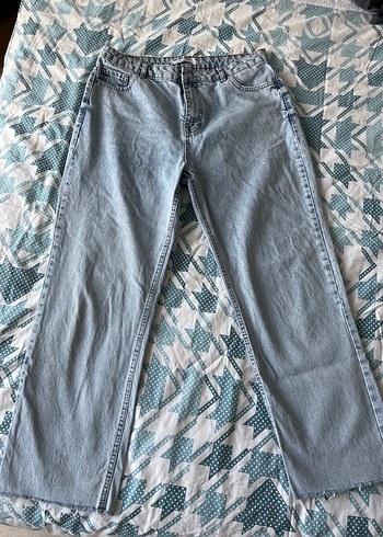 Koton Acik Mavi Rahat Kesim Denim Jean