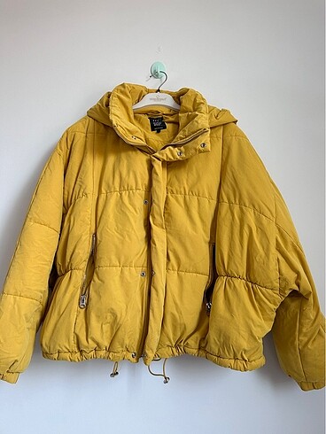 m Beden zara oversize şişme mont