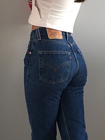 27 Beden lacivert Renk levis 501 jean