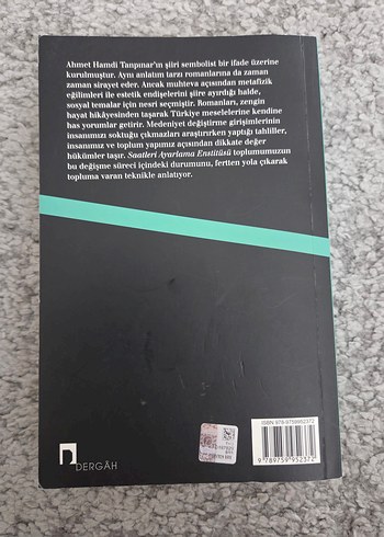  Saatleri Ayarlama Enstitüsü - Ahmet Hamdi Tanpınar