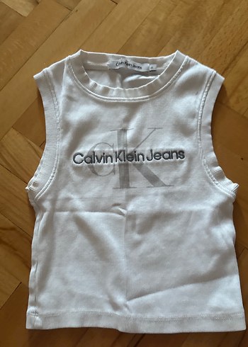 Calvin Klein Jeans Baskılı Crop