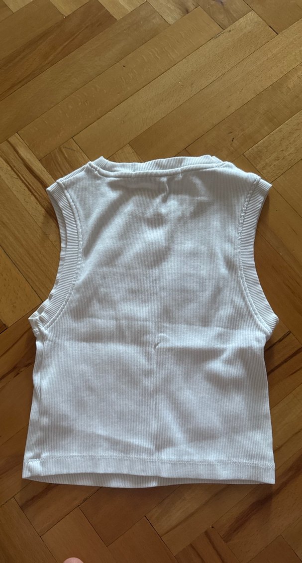 Calvin Klein Jeans Baskılı Crop - Görsel 3