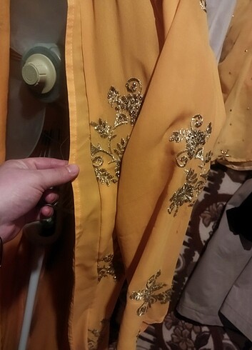 Diğer Portakal rengi kimono