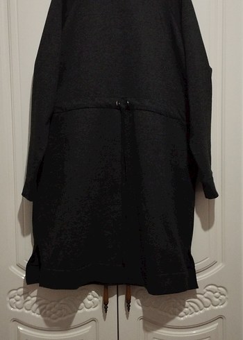 Siyah Beli Kuşaklı elbise - Görsel 2