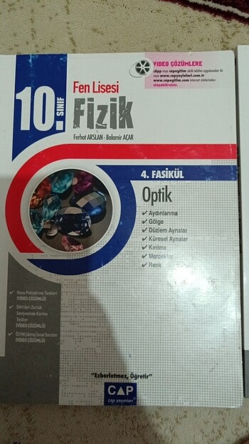  9.sınıf matematik, 10.sınıf fizik fasikül