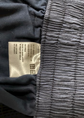 Erkek Lacivert Rahat Kesim Mini Denim Şort - Görsel 3