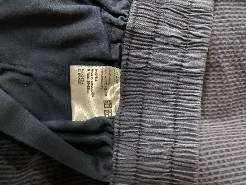 Erkek Lacivert Rahat Kesim Mini Denim Şort - Görsel 3