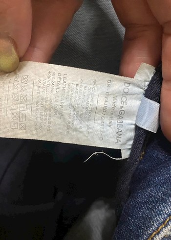 Erkek Mavi Denim Kemerli Şort - Görsel 8