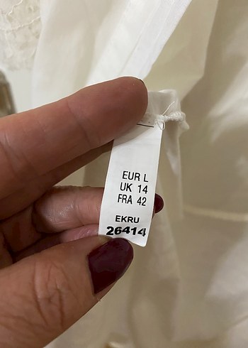 Uzun Beyaz Bohem Kadın Sabahlık - Görsel 5