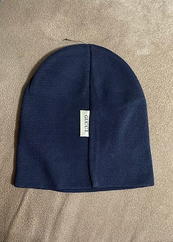 Kadın Lacivert Örgü Streetwear Bere - Görsel 2