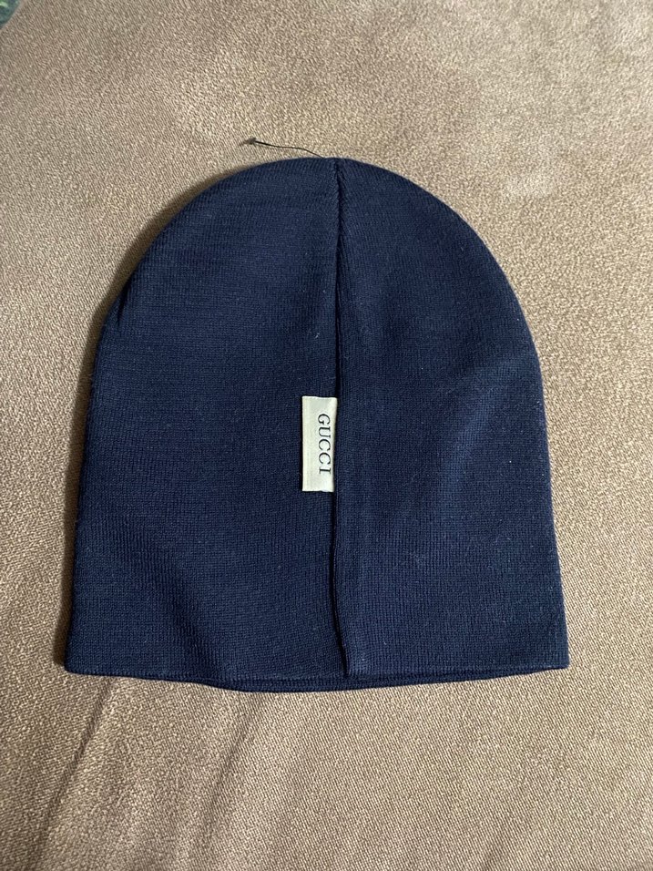 Kadın Lacivert Örgü Streetwear Bere - Görsel 2