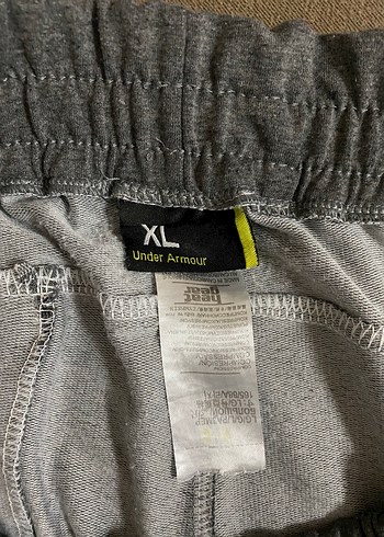xl Beden Gri Erkek Spor Şort Rahat Kesim orjinal
