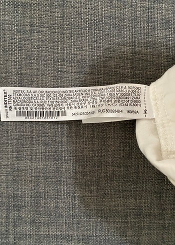 Beyaz Hamile Keten Mini Şort - Görsel 4