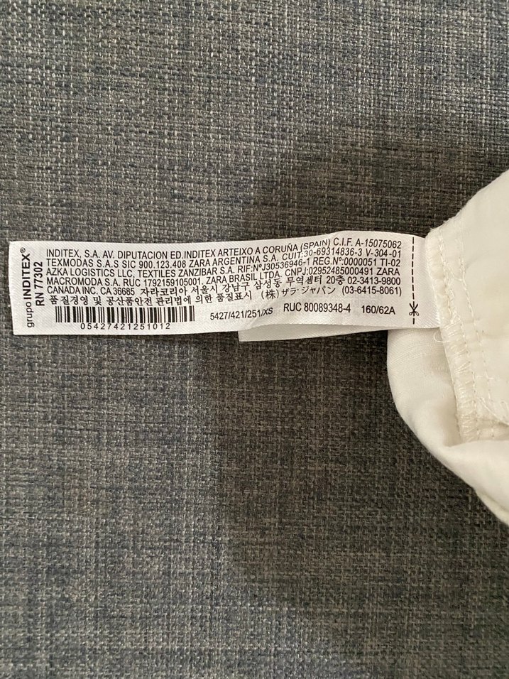 Beyaz Hamile Keten Mini Şort - Görsel 4