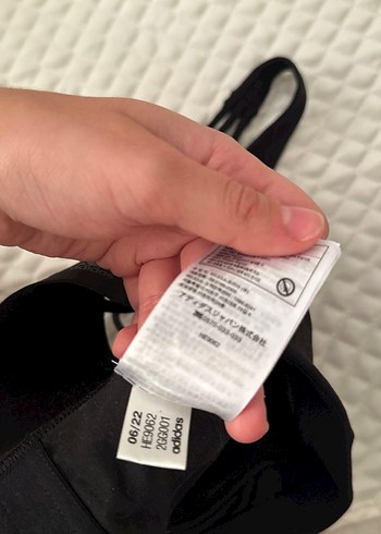 xs Beden siyah Renk Siyah adidas spor sütyeni