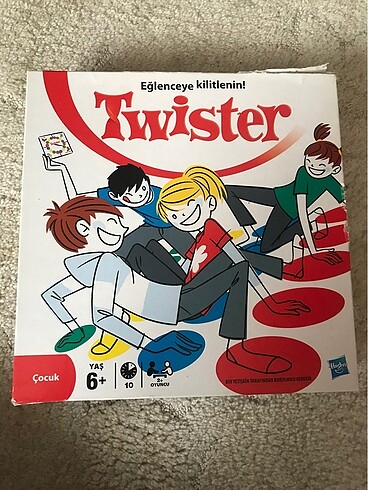 Twister kutu oyun hasbro orjinal