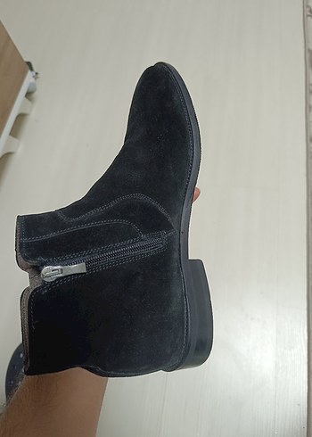 Diğer Gri Yılan Desenli Erkek Klasik Ayakkabı Velcro