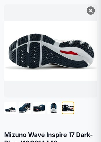 Mizuno Wave Inspire 17 Erkek Koşu Ayakkabısı - Görsel 5