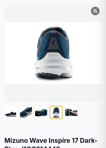 Mizuno Wave Inspire 17 Erkek Koşu Ayakkabısı - Görsel 4