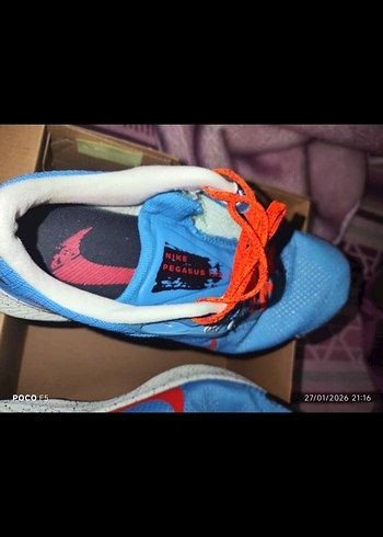 Nike Pegasus Trail 3 Erkek Spor Ayakkabı - Mavi - Görsel 10