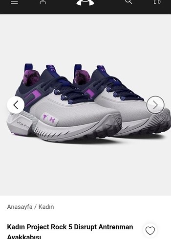 Kadın Project Rock 5 Disrupt Spor Ayakkabı - Görsel 5