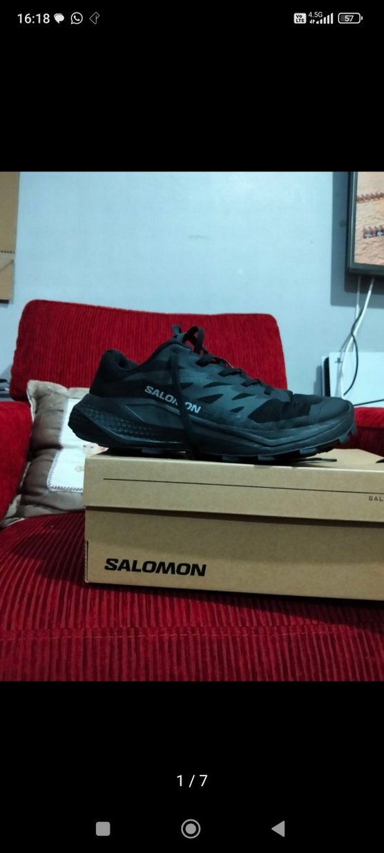 Alphaglide Kadın Siyah Koşu Ayakkabısı - Görsel 4