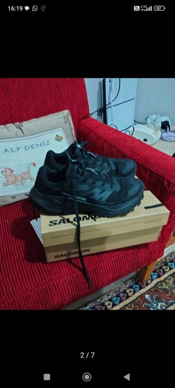 Alphaglide Kadın Siyah Koşu Ayakkabısı - Görsel 5