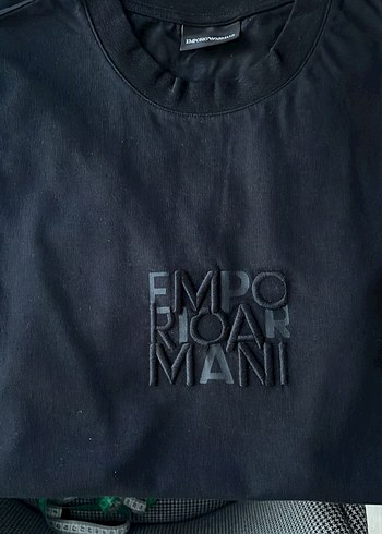 Emporio Armani Siyah Erkek Tişört
