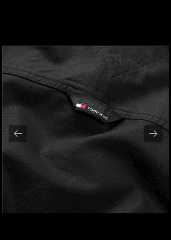 xl Beden siyah Renk Tommy Jeans Siyah Gömlek
