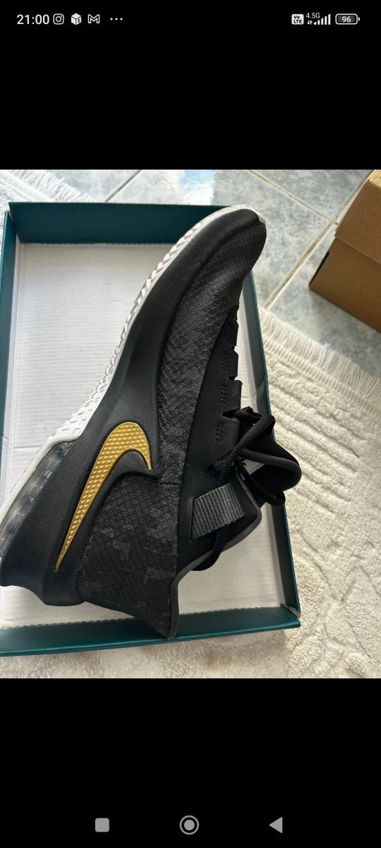 Nike Siyah Basketbol Ayakkabısı - Görsel 2