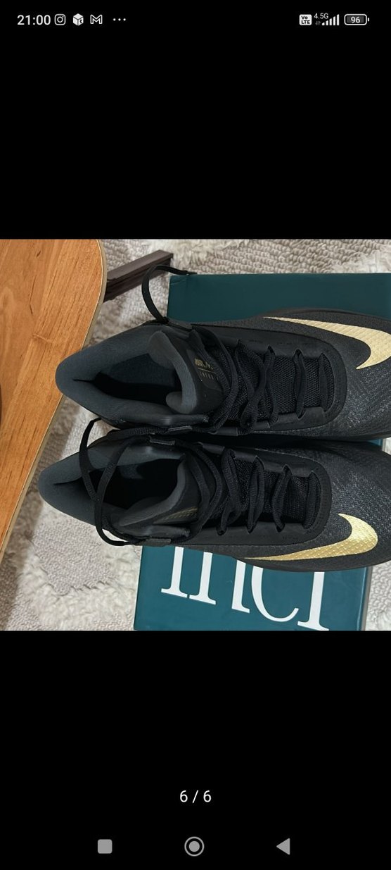 Nike Siyah Basketbol Ayakkabısı - Görsel 3