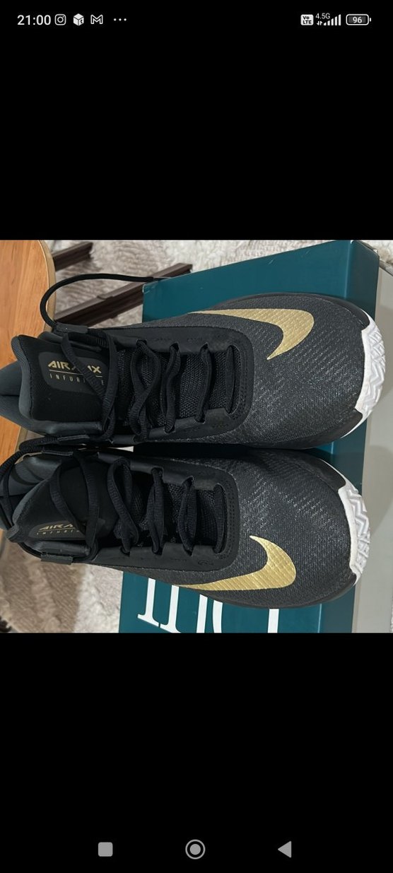 Nike Siyah Basketbol Ayakkabısı - Görsel 4