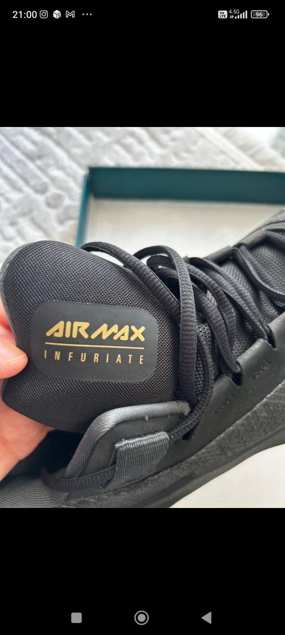 Nike Siyah Basketbol Ayakkabısı - Görsel 5