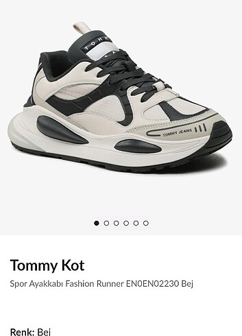 Tommy Hilfiger Tommy Hilfiger bayan spor ayakkabı 